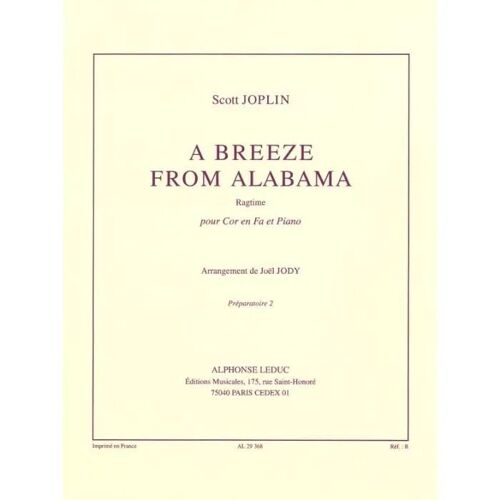 Scott Joplin: A Breeze From Alabama / Conducteur