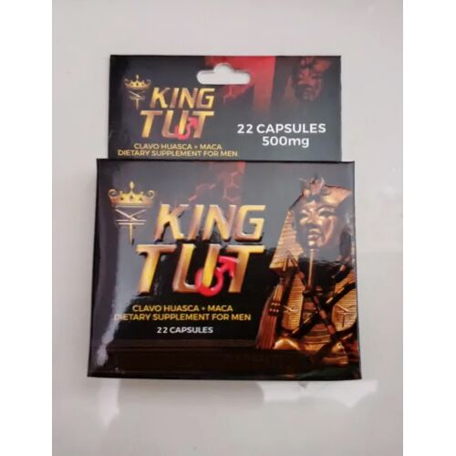 King Tut Herbal Formula Men  : 100% Pure Botanical Sexual Formula: Aphrodisiaque/Stimulant Sexuel, 100% Vég Pour Hommes Adultes , Aux Meilleurs Extraits Aphrodisiaques Originaires  D Amazonie/Perou.