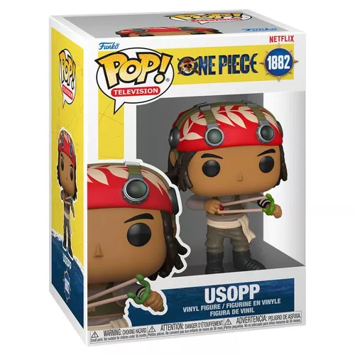 Figurine Funko Pop - One Piece Série Netflix N°1882 - Usopp (75668)