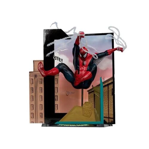 Figurine Marvel Spider-Man 1:10 avec scène - McFarlane Toys