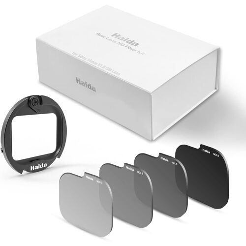 Ensemble De Filtre Nd Pour Objectif Arrière-Nd8 Nd16 Nd64 Nd1000 Kit De Filtres À Densité Neutre Avec Bague D'Adaptation Pour Objectif Sony 14Mm F/1,8 Gm