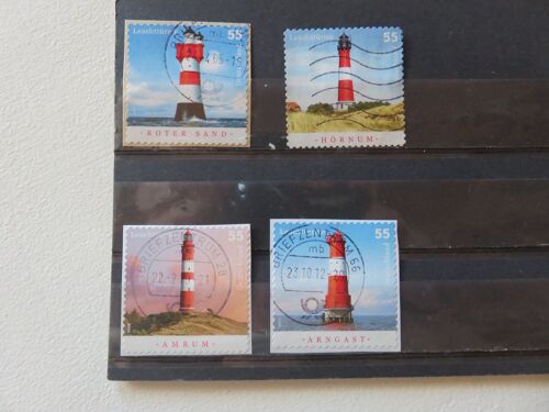 Lot De 4 Timbres "Phares" - Allemagne