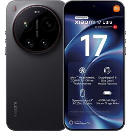 Xiaomi 17 Ultra 6.9" 5G 16 Go 1 To 6000 mAh Noir