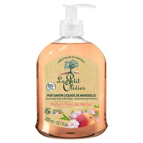 Le Petit Olivier - Pur Savon Liquide De Marseille Parfum Fleur De Pêcher 300 Ml Female 