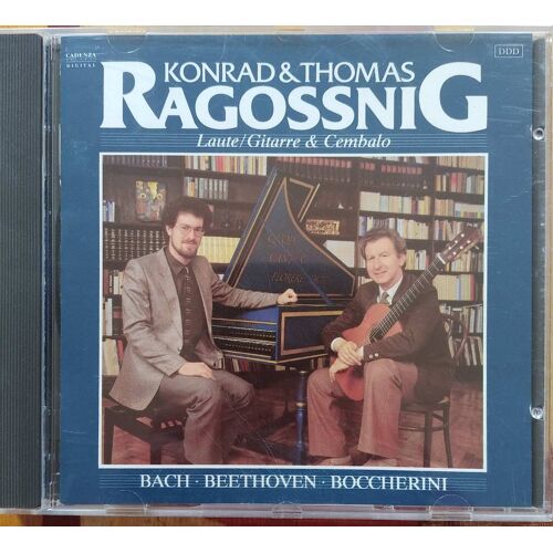 Konrad & Thomas Ragossnig Guitare Et Cembalo. Bach, Beethoven Et Boccherini