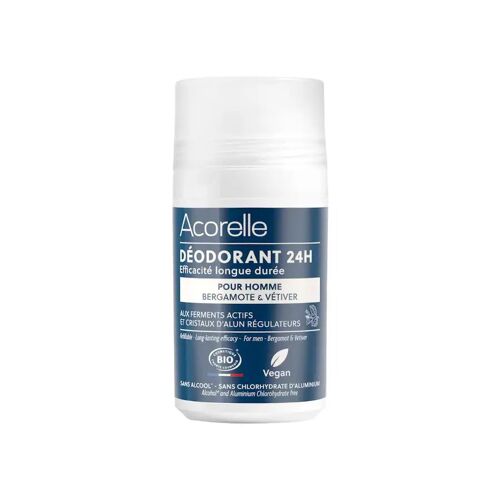 Acorelle - Roll-On 24h Efficacité Longue Durée - Pour Hommes Déodorants 50 Ml Male 