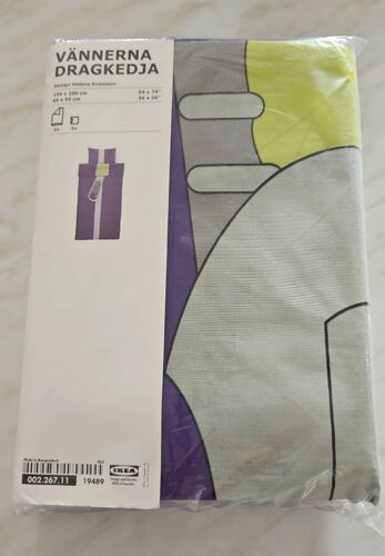 Parure De Draps S Ikea Avec Une Housse De Couette 150/200 Et Une Taie D' Oreiller 65/65 100% Coton