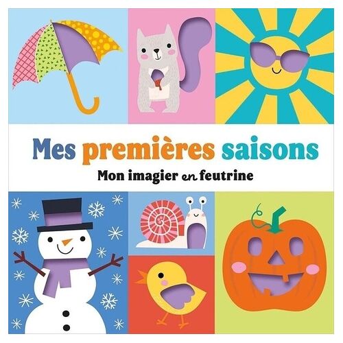 Mes Premières Saisons - Mon Imagier En Feutrine