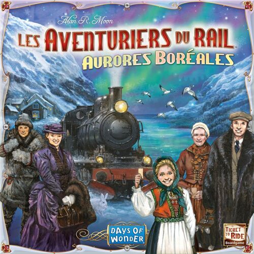 Asmodee Aventuriers Du Rail (Les) : Aurores Boréales 10 Min Jeu De Société