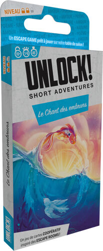 Asmodee Unlock! Short Adv. : Le Chant Des Embruns 30 Min Jeu De Cartes