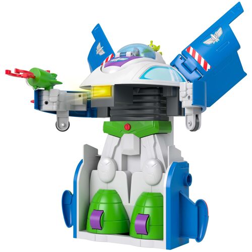 Fisher-Price Imaginext Toy Story-Vaisseau Transformable de Buzz l'Éclair