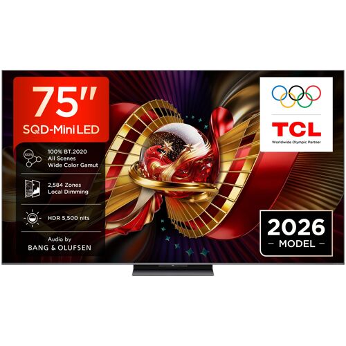 TCL C8L 75C8L TV 75" 4K Ultra HD Smart TV Wifi Noir 5500 cd/m²