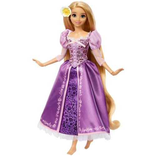 Disney Princess Disney Princesses Étincelantes- Poupée Raiponce -avec robe amovible