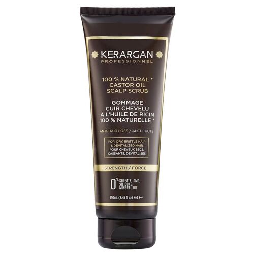 Kerargan - Kerargan - Gommage Capillaire Anti-Chute À L'huile De Ricin - 250ml Soin Du Cuir Chevelu Unisex
