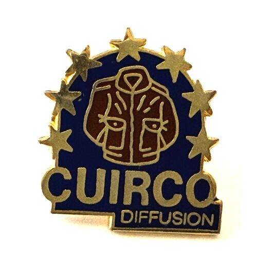 Pins Marques Cuirco Diffusion Blouson Marron En Cuir / S Igné Sofrec