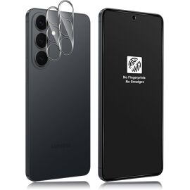 JGD-Couverture Complète Verre Trempé Mat pour Samsung Galaxy S26 Plus/ S26+ et Caméra Arrière Protecteur [2+2 Pièces], Anti-Reflet, Anti-Traces de Doigts, 9H Dureté Matt Protection écran