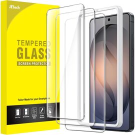 KALANKA-Protection D'écran pour Samsung Galaxy S26 Plus, Film en Verre Trempé 9H avec Outil d'Installation Facile, Compatible Empreinte Digitale ID, HD Transparent, Lot de 3