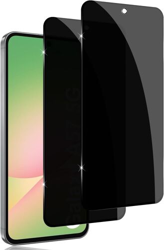 JGD-pour Samsung Galaxy A57 5G Anti-Espion Verre Trempé 2 Pièces, 9H Dureté Privacy Verre Trempé Membrane Anti-Spy Protection D'écran Anti-Peeping Anti Rayures Film Protection