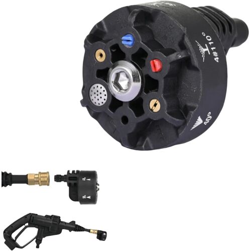 JGD-Buse réglable 6 en 1, lance d'arrosage pour tuyau d'arrosage, raccord de tuyau d'arrosage, connecteur de tuyau d'arrosage, raccord de tuyau haute pression, connecteurs de tuyau d'arrosage, buse d