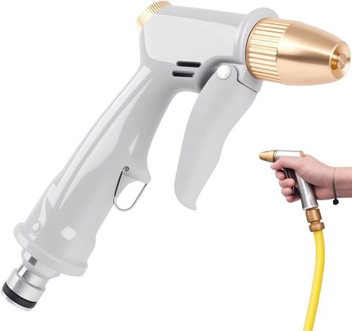 JGD-Pistolet pulvérisateur, buse à eau haute pression, pour arroser les plantes et les pelouses, lavage de voiture, terrasses et animaux domestiques