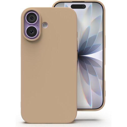 JGD-Silicone Coque pour iPhone 17, Anti-Poussière, Mince, Adapté à la Poche Coque pour Téléphone¿ Apple iPhone 17 - Khaki