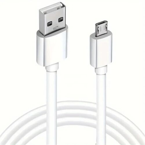 JGD-Câble micro USB synchronisation et charge, câble USB Android, transfert de données 480 Mbit/s, compatible avec Samsung, HTC, Sony, Motorola, LG, Nokia, Kindle, PS4, Xbox One, blanc, 3 mètres