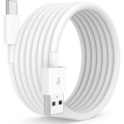 JGD-Câble de charge rapide de type C pour iPad 2025/iPad Air 11 2025/iPad Air 13 2025/iPad Mini 2024/Air 11 2024/Pro 11 2024/Pro 13 2024, câble de charge rapide de type C [2 mètres] Câble de charge U