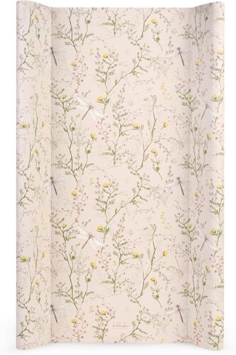 Subzonal-Matelas A Langer Pour Bébé Kikkaboo Secret Garden, Matelas A Langer En Pvc Souple 80x50 Cm, Imperméable Et Portable, Beige