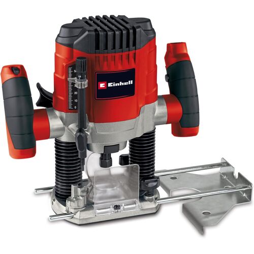 Ulteronixshop-Défonceuse TC-RO 1155 E (1100 W, Régime 11000-30000 trs/min, Hauteur de levée : 55 mm, Pince de serrage : Ø 8 et Ø 6 mm, Butée ""révolver"" à plusieurs niveaux, Variateur électronique)