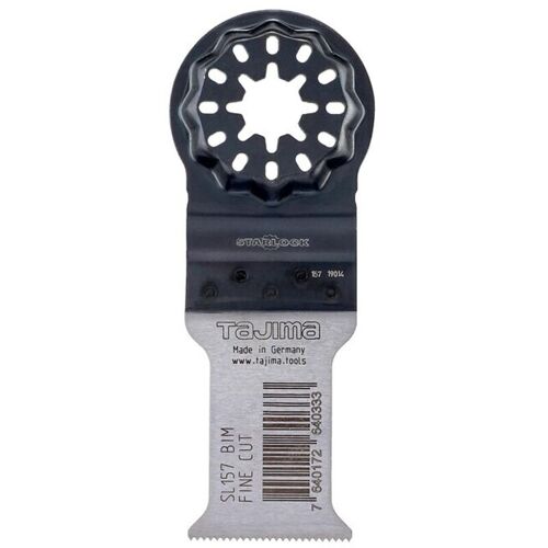 Tajima - Lame Scie Oscillant Bi-métal Coupe Fine 50x30 Mm - Boite De 30