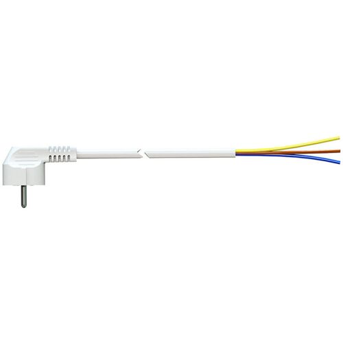 Solera - Cable Avec Fiche Schuko 3m 3x1,5mm 4,8mm 16a 250v T/tl White - 7000/3