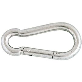 Mousqueton Pompier Acier Zingué 6mm Long.60mm Blister 2 Chapuis