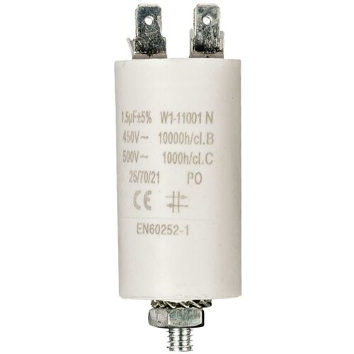 Condensateur De Démarrage 1,5Âµf - 450v à Cosses