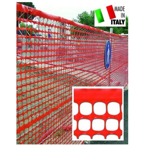 File Pour Chantiers Orange Rot. 50 M H. Cm. 120