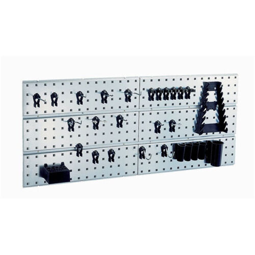 109642 Crochet à Outils Panneau Perforé X 2 + 28 Clips (l X H X P) 1040 X 440 X 11 Mm 1 Pc(s) R721072 - Raaco