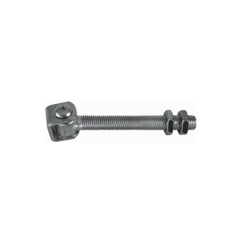Deco Fer Forge - Gond Réglable À Tige Filetée Pour Portail À Battant - Longueur 185mm Filetage M20 - Acier Zingué