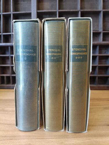 Correspondance, Stendhal - La Pléiade Complet En 3 Volumes