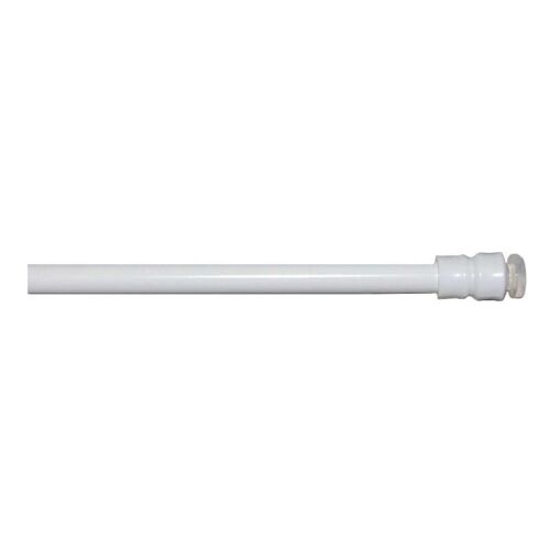 Tringle À Rideau Sans Perçage, Extensible De 80 À 120 Cm Coloris - Blanc