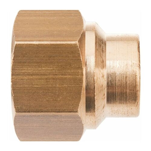 Ecolands - Raccord Laiton Droit à Souder - F 2' - Diamètre 52 Mm - 270gc