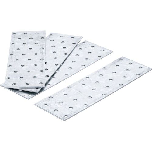 Bgs Technic - Bgs Do It Yourself Bgs Diy 80795 Stahl-lochplatten-sortiment 200 X 60 X 2 Mm 4-tlg 80795-assortiment De Plaques Perforées