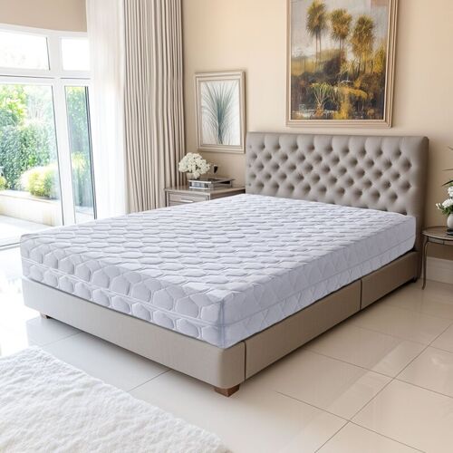 Matelas Face été Contact Face De Contact Latex 70 Kg/m3 Face Hiver Mémoire De Forme 60 Kg/m3 120x200 X 22 Cm Souple + Oreiller Visco - Déhoussable Housse Lavable - 7 Zones De Confort