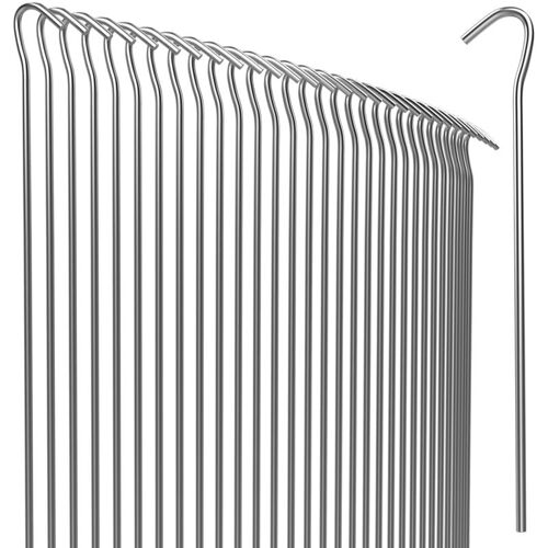 Piquets De Fixation Tente - Lot Au Choix 50/100/150/200 - Acier 3,5mm - Sardine Piquet Terre Tente Jardin Set De 200