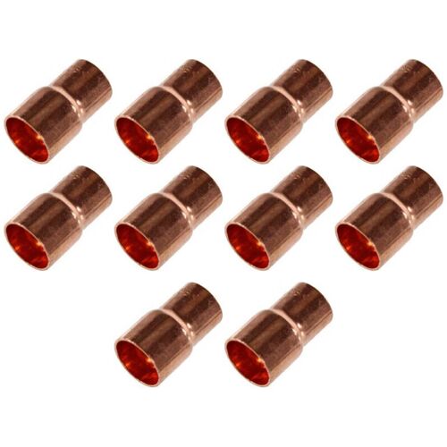 Lot De 10 Réductions Cuivre Nf Mâle Femelle 28-22