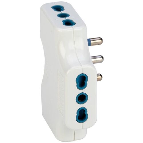 Poly Pool Pp2353 Adaptateur Prise D'Alimentation Type L (it) Blanc