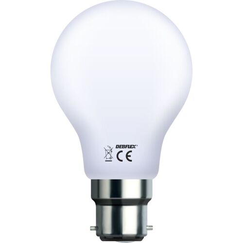 Ampoule A60 Filament Verre Blanc B22 4w 6500k 470lm - 600402 - Debflex