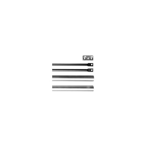 Jeu De Tringles Et Capots Pour Porte 2400 M + Obturateur Iseo - Gris - 94100207