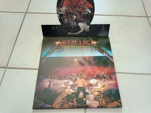 Metallica Monsters Of Paris 2lp Vinyle Couleur Live Hippodrome Vincennes 91 Gatefold