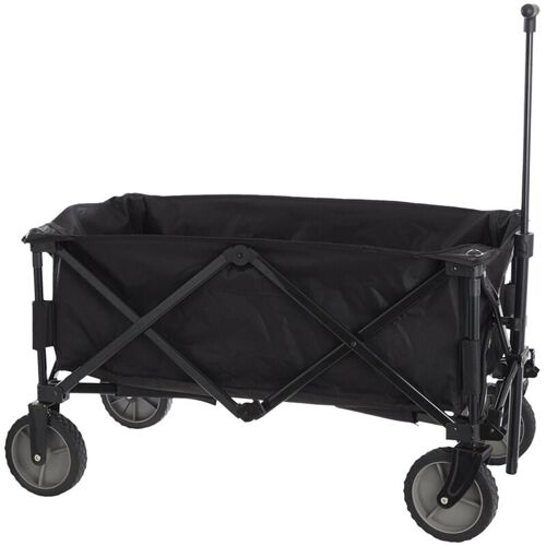 Chariot De Plage Pliable 79x107x54cm Couleur Rouge