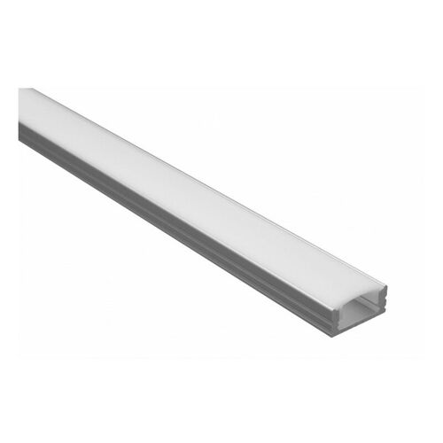 Profilé Led - Série U07 - 1,5 Mètre - Couleur Alu - Diffuseur Opaque