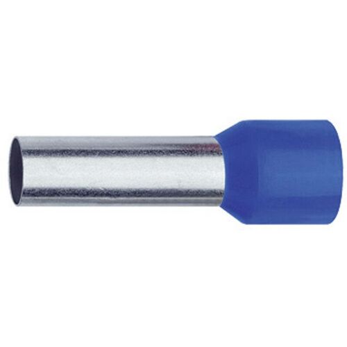 Klauke - Embout Simple D'Extrémité De Câble 47318 2.5 Mm² X 18 Mm Partiellement Isolé Bleu 1000 Pc(s)